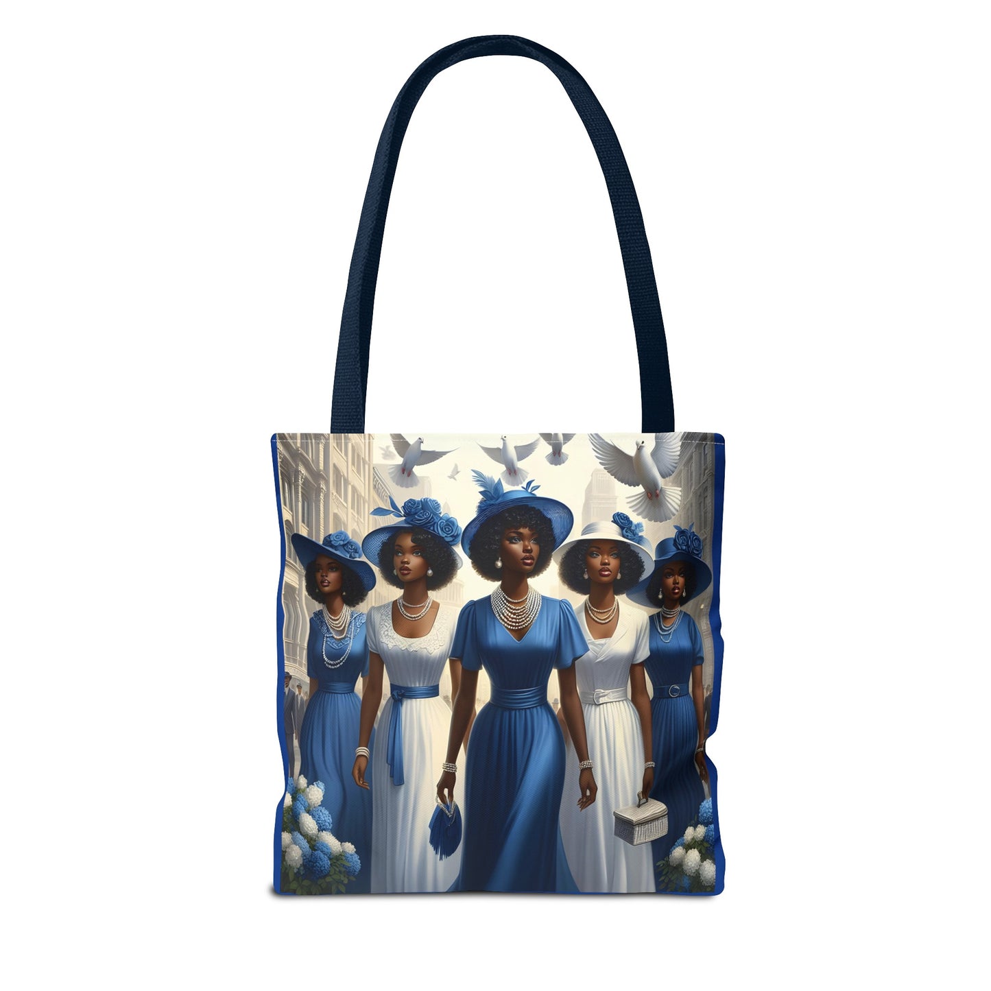 Five Finer Ladies Tote Bag (AOP)