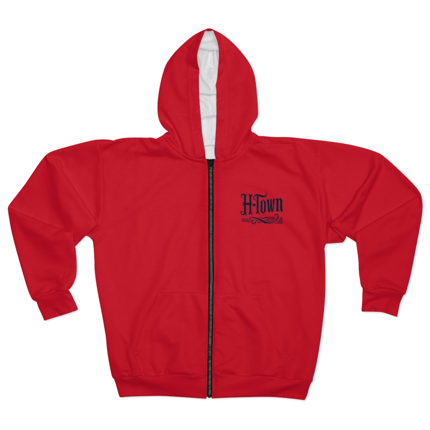 H-Town Unisex Zip Hoodie (AOP)