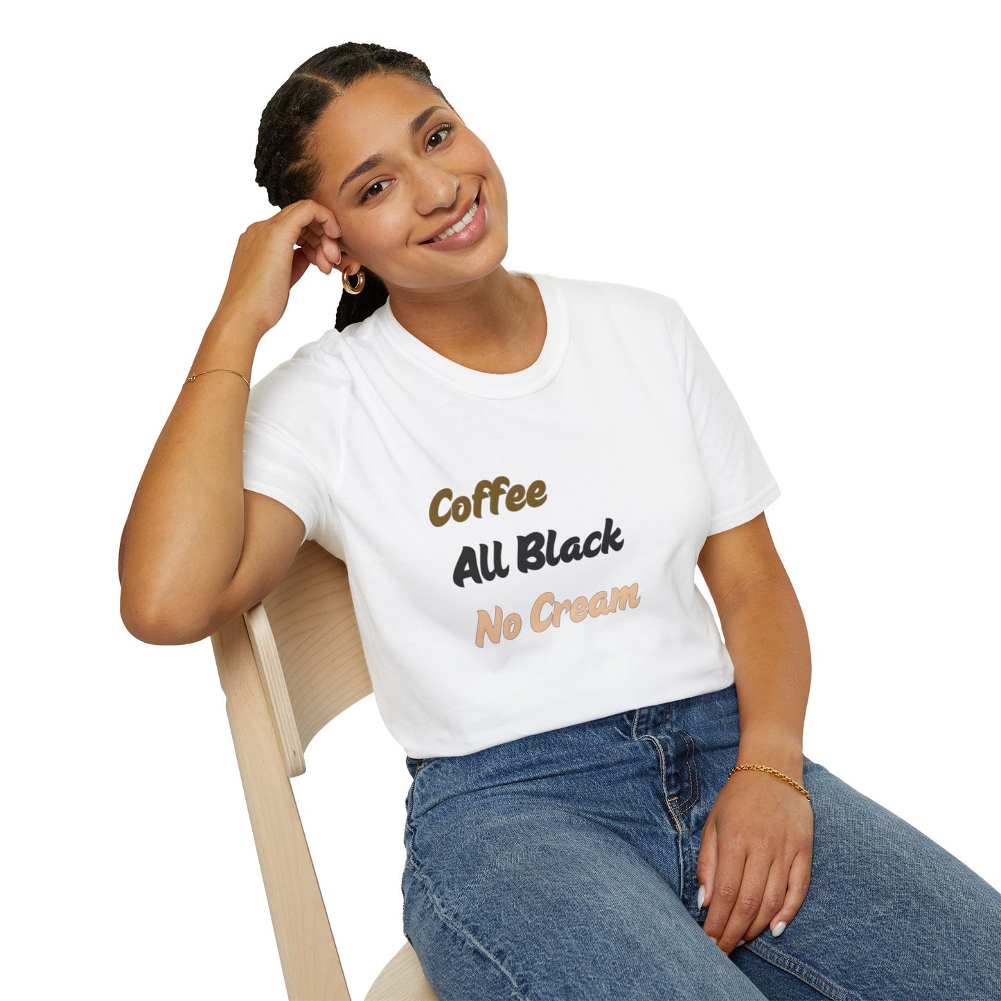 Black Coffee Unisex Softstyle T-Shirt
