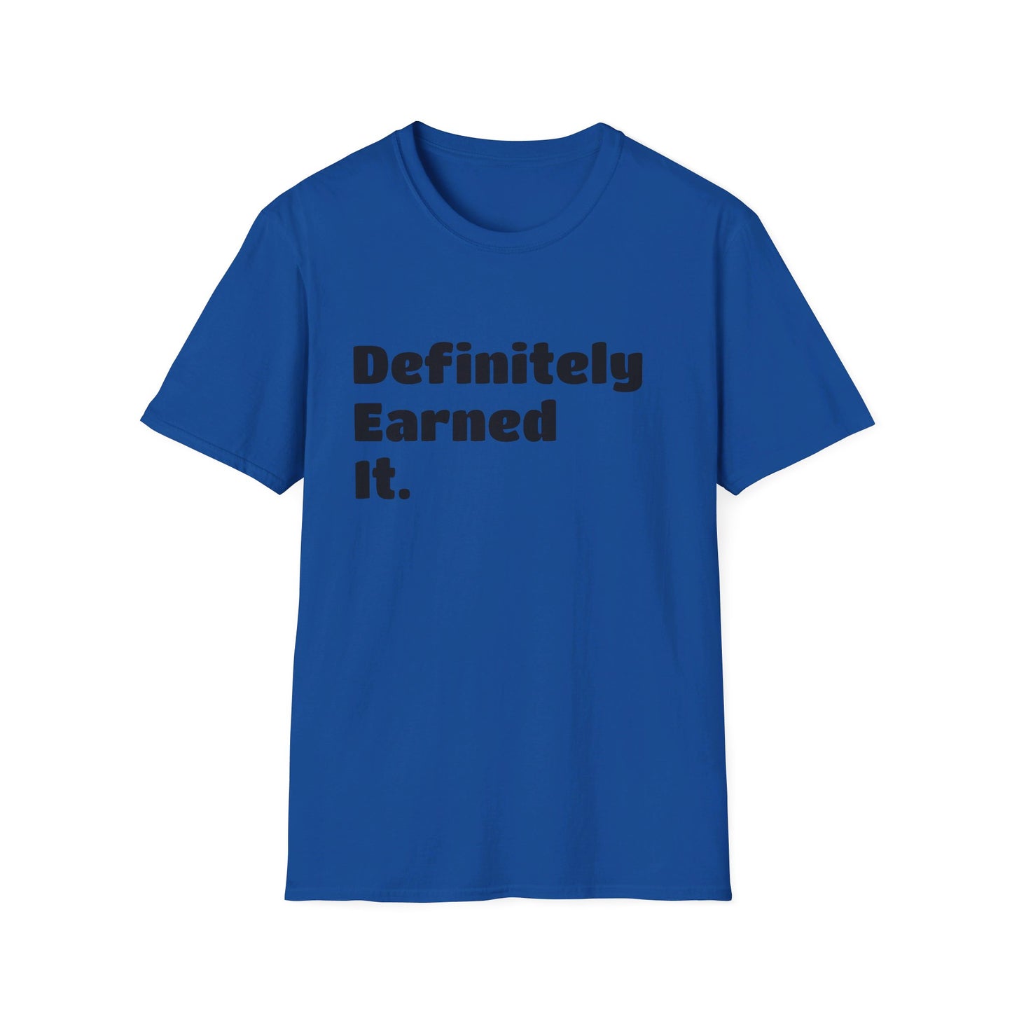 D.E.I Unisex Softstyle T-Shirt with Black Text
