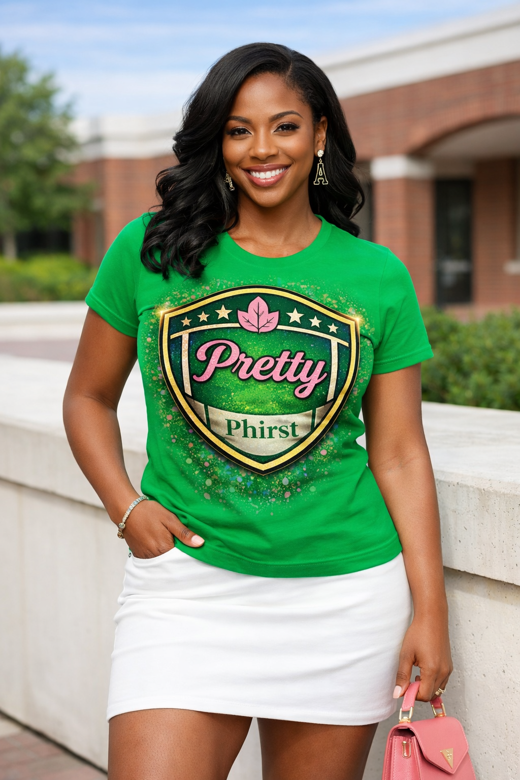 Pretty Phirst Tee Graphic T‑Shirt