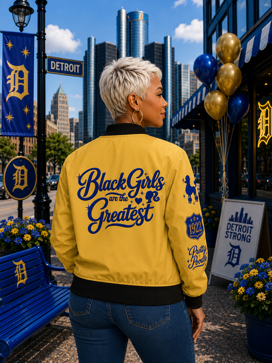 Black Girls Are the Greatest Bomber Jacket