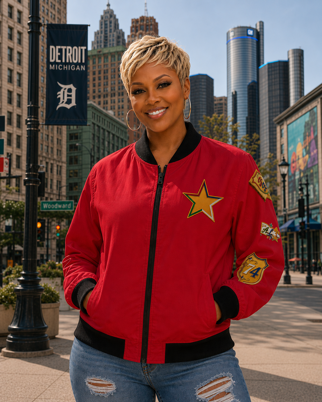 Black Girls Are Stars Bomber Jacket — Women's Graphic Jacket