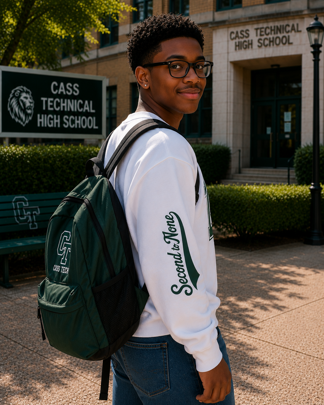 CT Varsity Crewneck Sweatshirt- Unisex