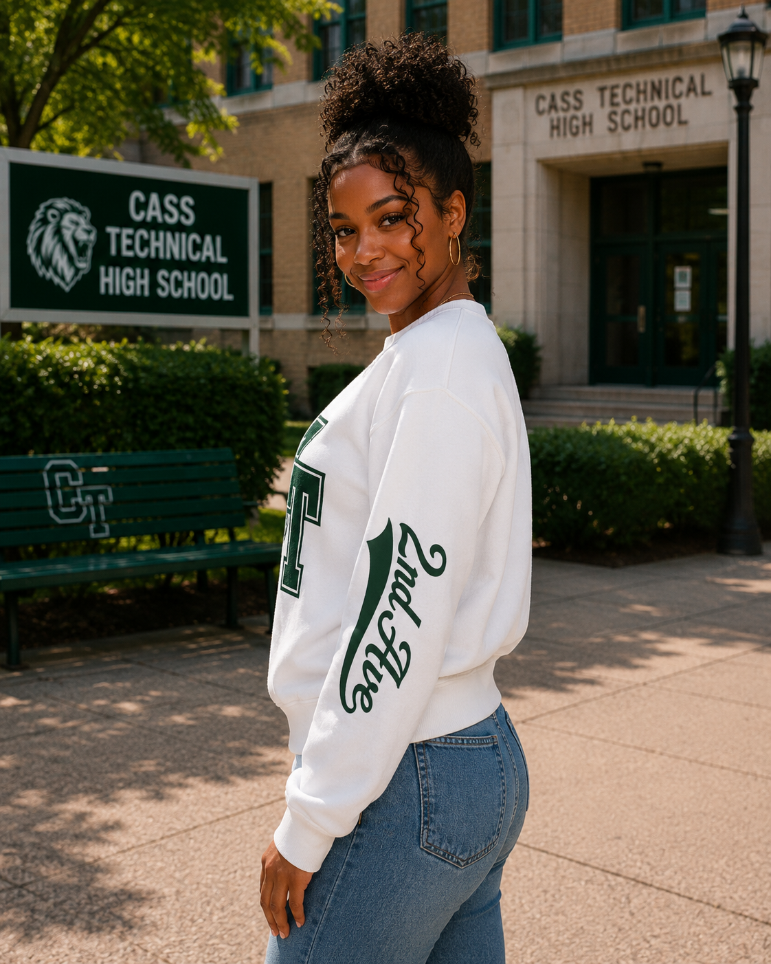 CT Varsity Crewneck Sweatshirt- Unisex