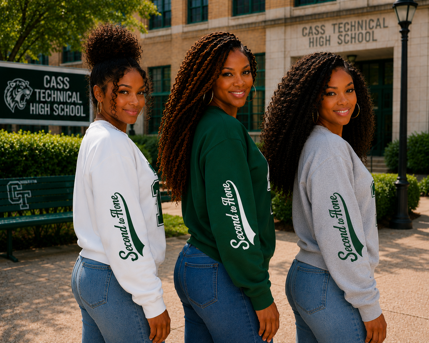 CT Varsity Crewneck Sweatshirt- Unisex