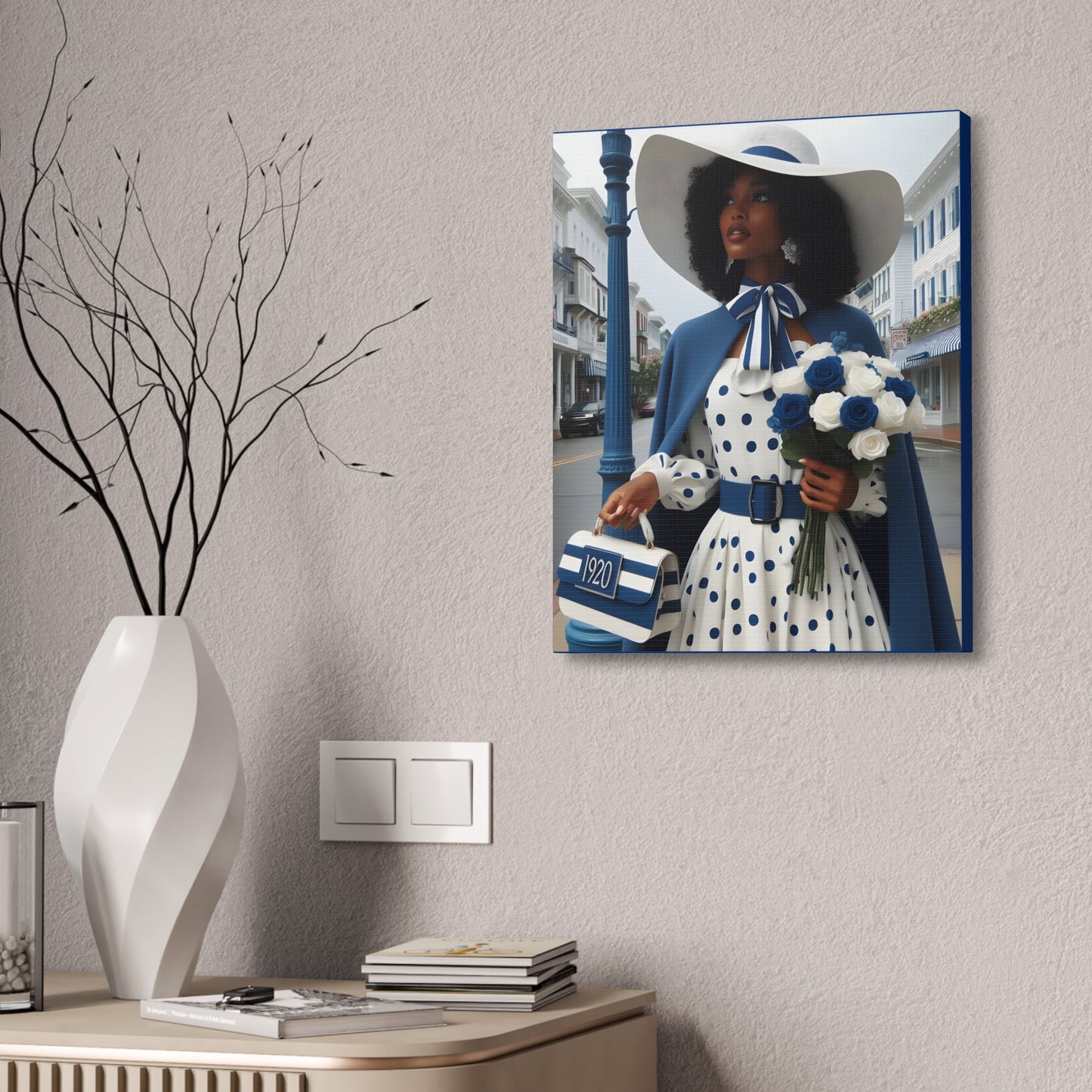 Finer Lady Canvas Stretched, 1.5''