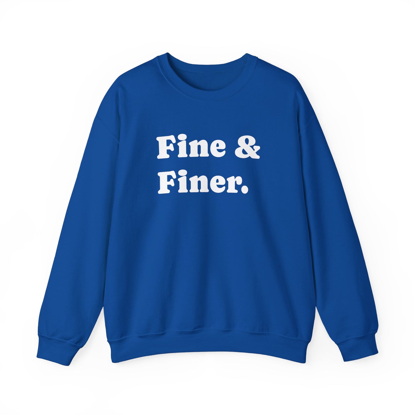 Fine & Finer Unisex Heavy Blend™ Crewneck Sweatshirt