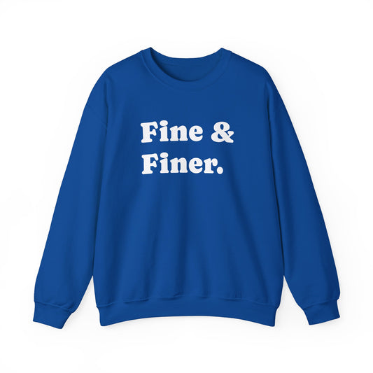 Fine & Finer Unisex Heavy Blend™ Crewneck Sweatshirt