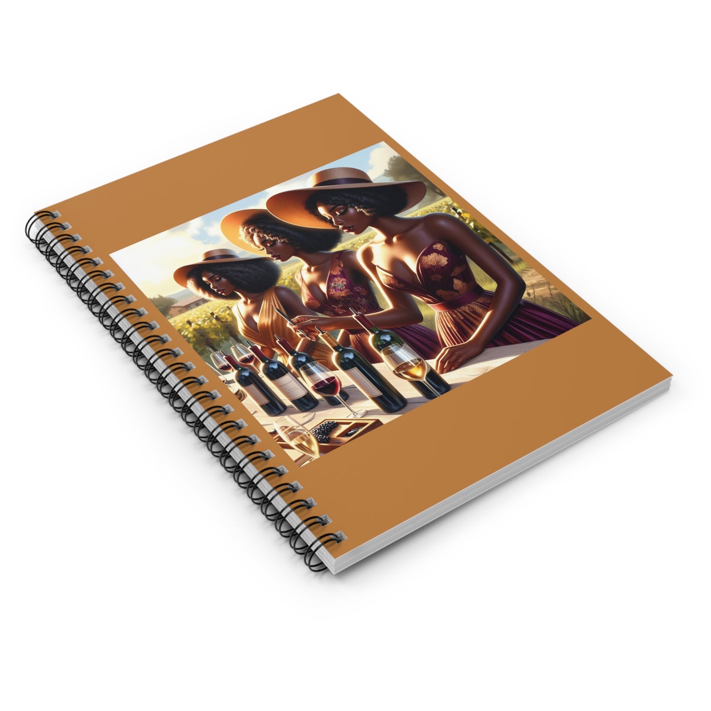 Where is the wine Spiral Notebook - Ruled Line