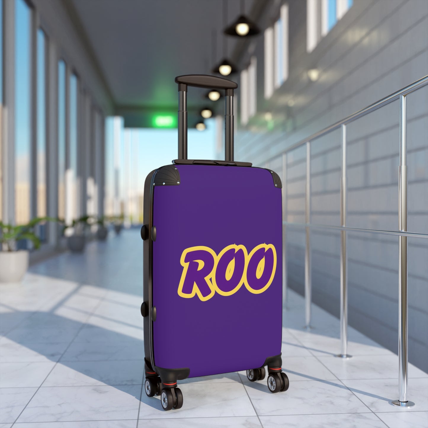 Purple Roo Suitcase