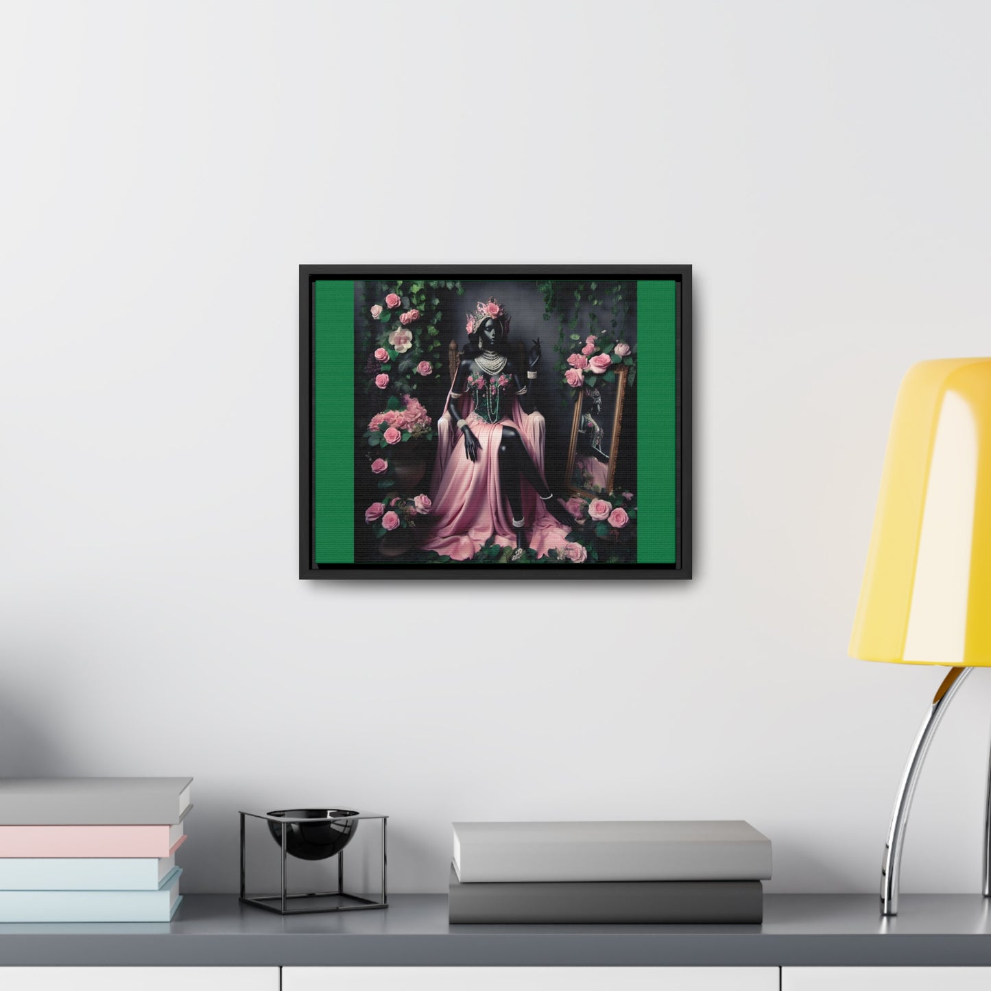 Pretty Lady Gallery Canvas Wraps, Horizontal Frame