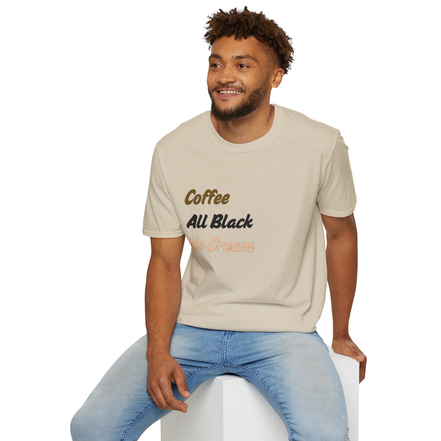Black Coffee Unisex Softstyle T-Shirt