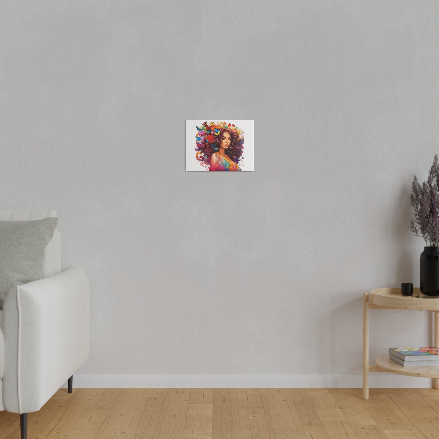 BGM Colorful Matte Canvas, Stretched, 0.75"