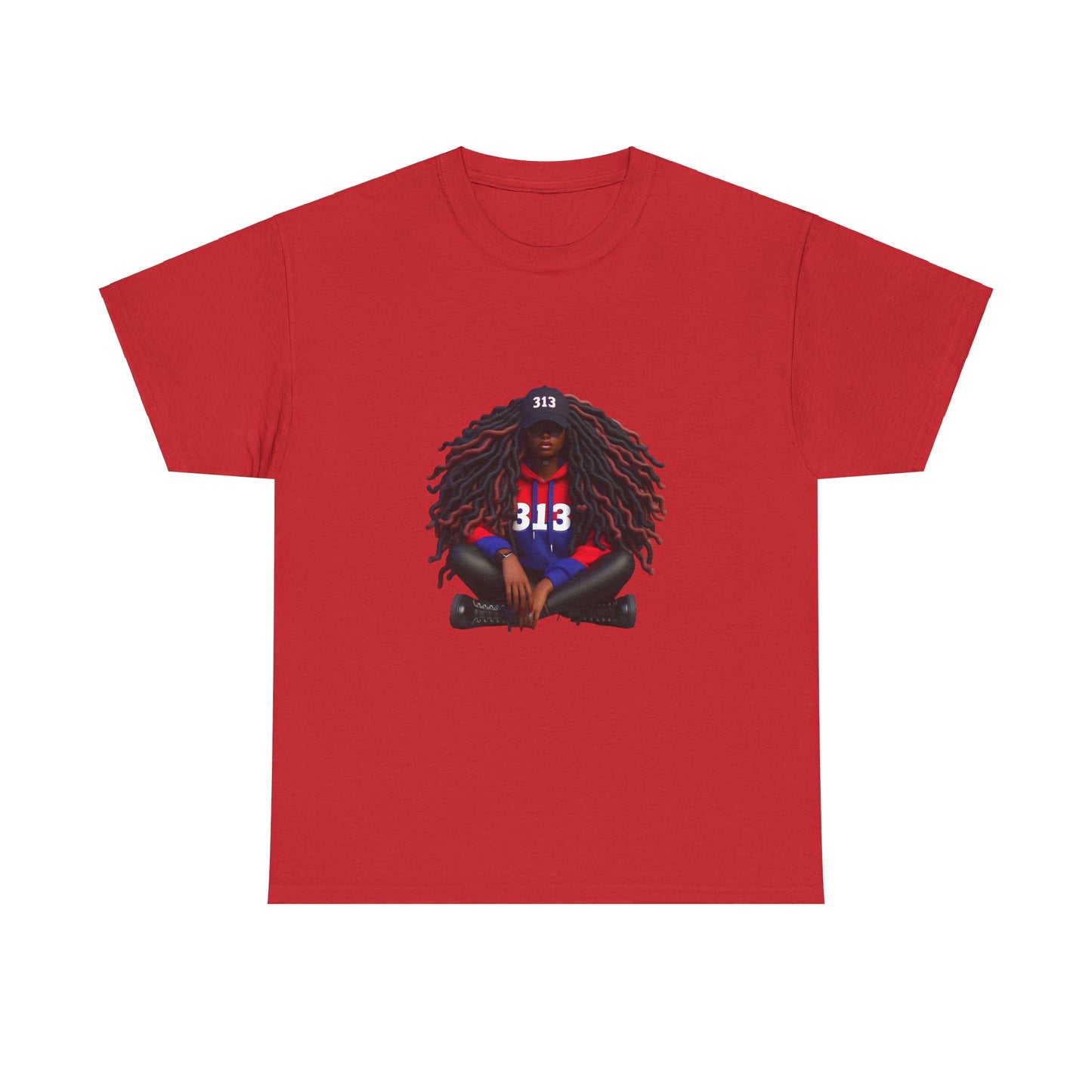 313 Girl Unisex Heavy Cotton Tee