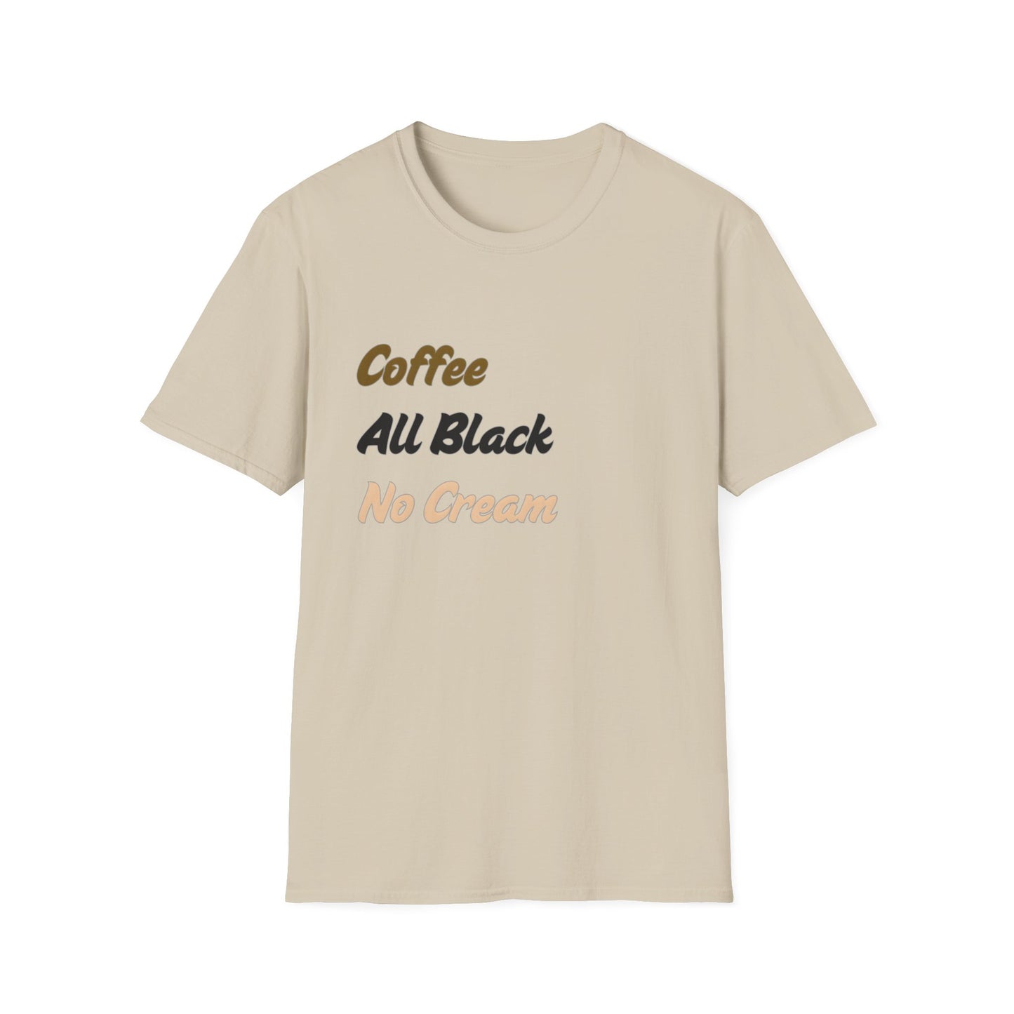 Black Coffee Unisex Softstyle T-Shirt