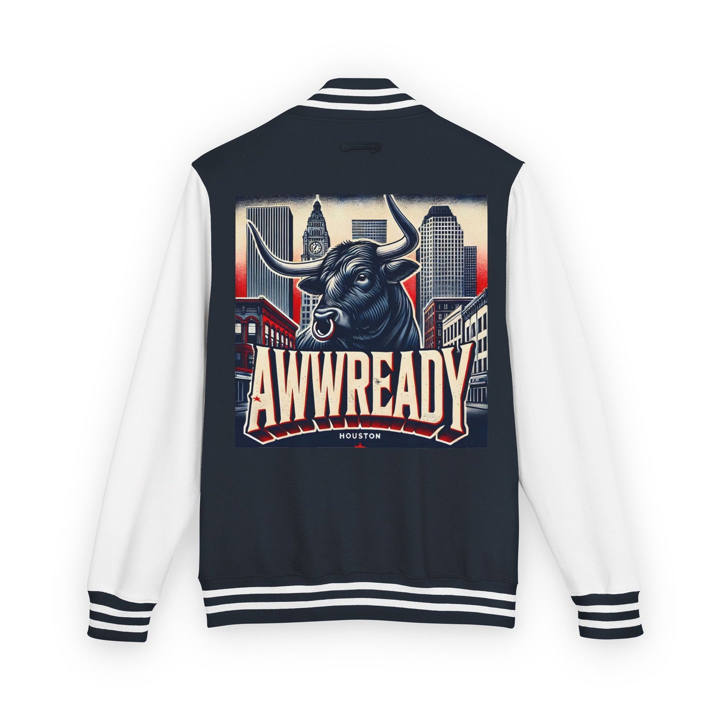 Houston Awwready Letterman Jacket