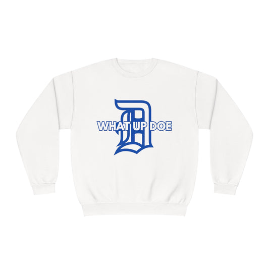 Royal Blue What Up Doe  Unisex NuBlend® Crewneck Sweatshirt