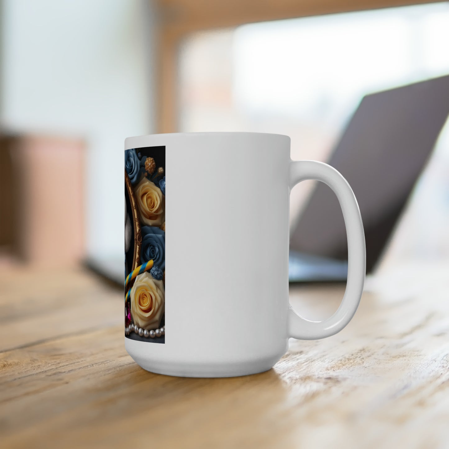 Poodle Ceramic Mug 15oz