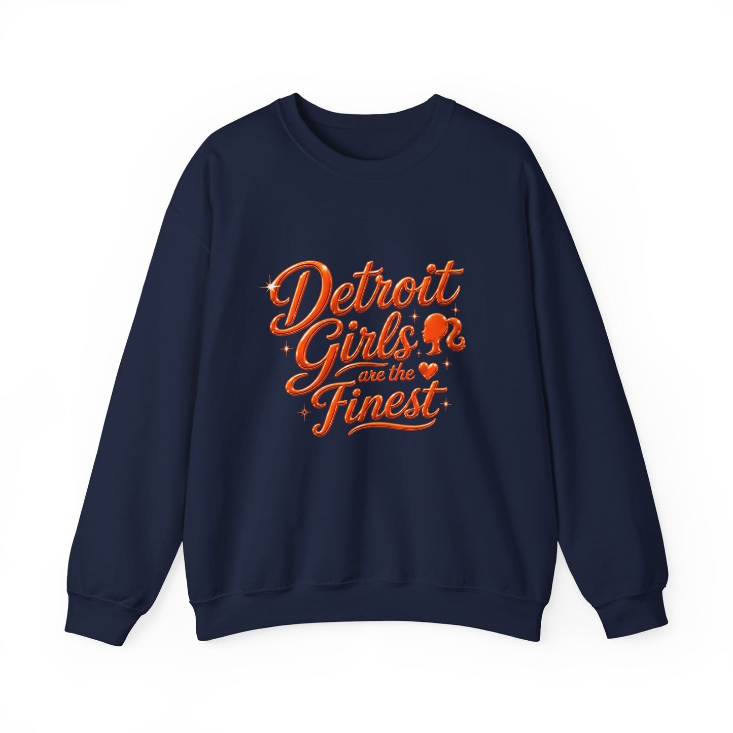 Detroit Girls Are the Finest Crewneck Sweatshirt