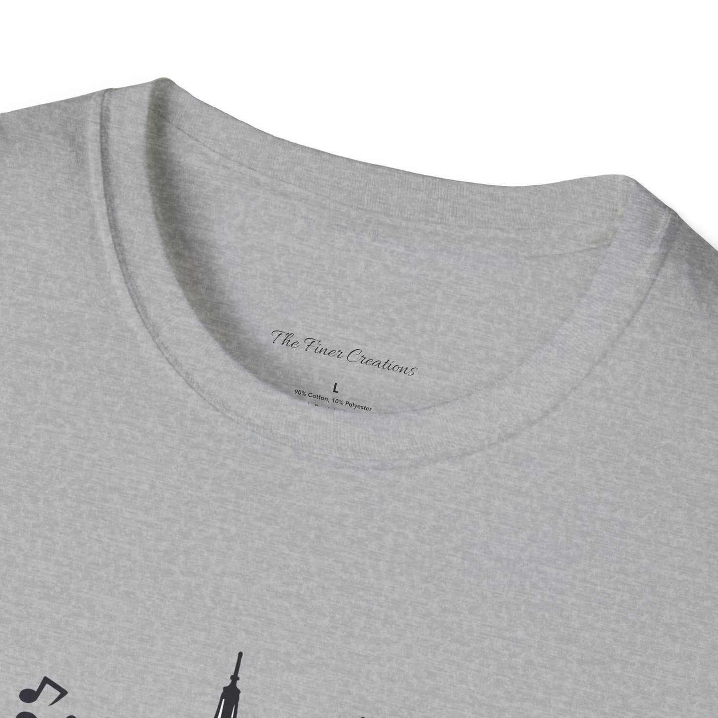 Hip Hop Boom Box Unisex Softstyle T-Shirt