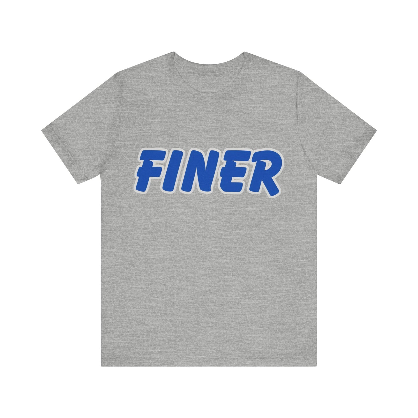 Finer Unisex Jersey Short Sleeve Tee