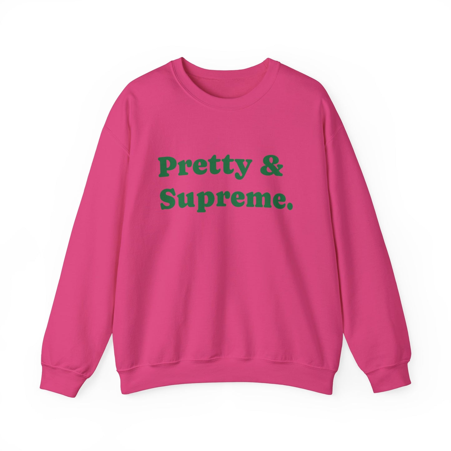 Pretty & Supreme Unisex Crewneck Sweatshirt -Comfort Wear