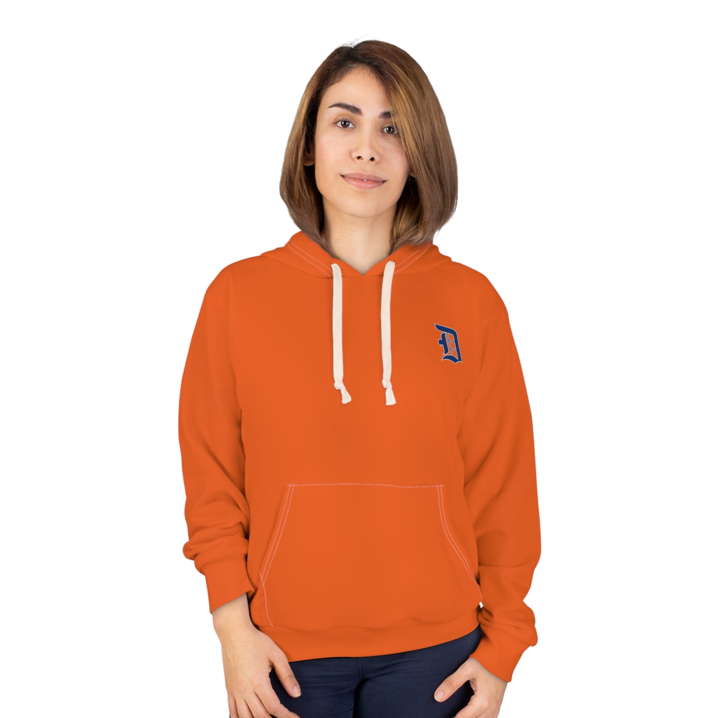 What Up Doe Tiger Unisex Pullover Hoodie (AOP)