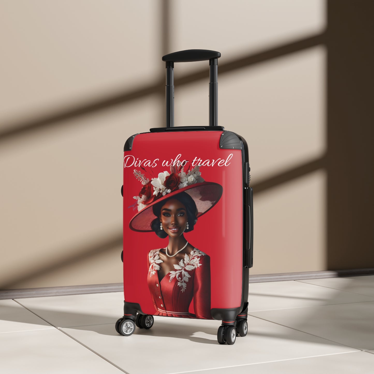 Divas who travel Suitcase
