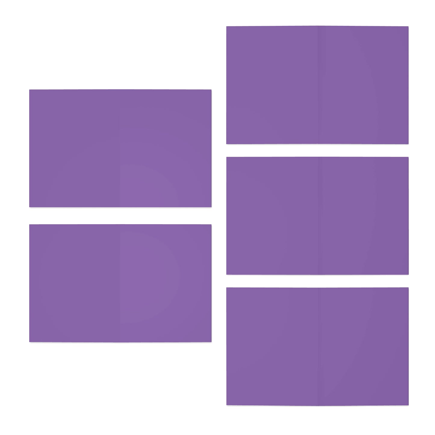 Lavender BGM Multi-Design Greeting Cards (5-Pack)