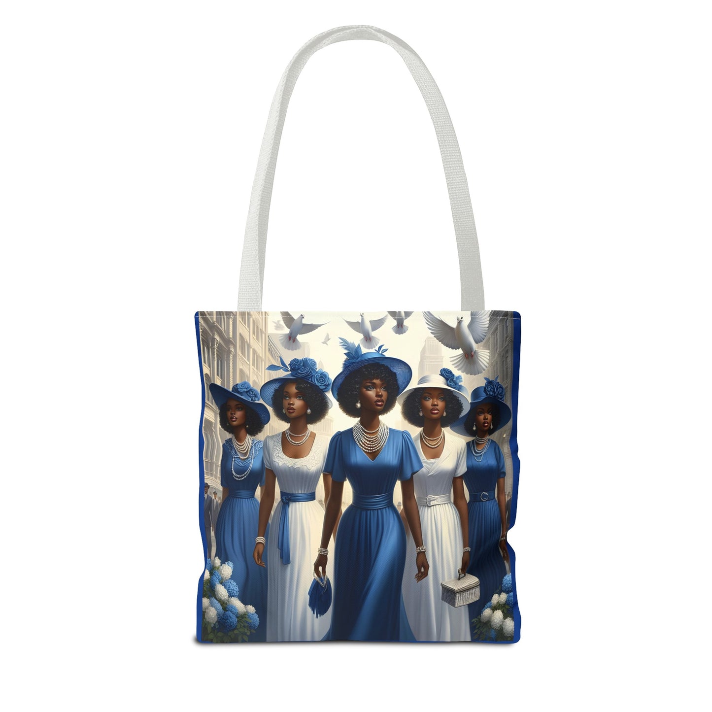 Five Finer Ladies Tote Bag (AOP)