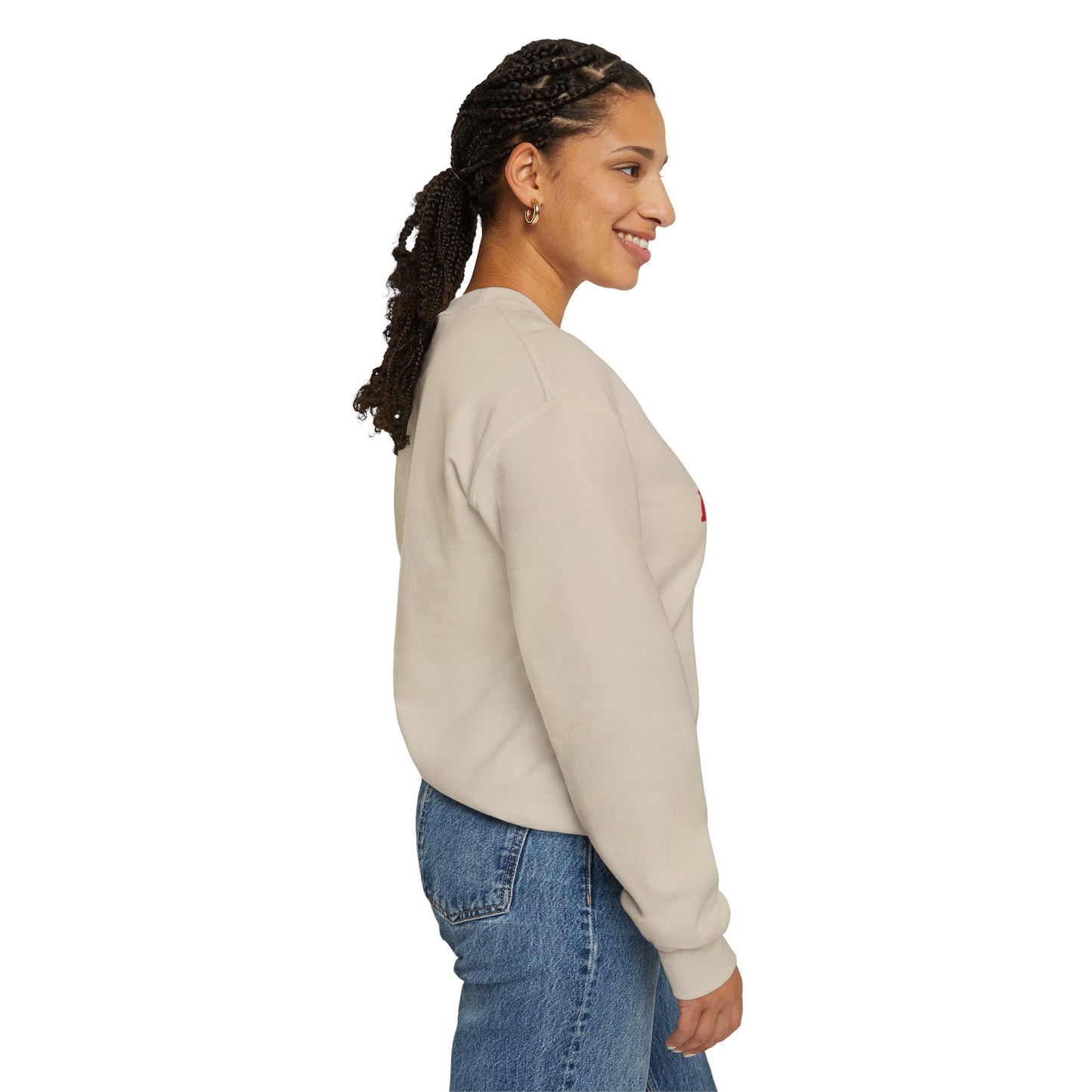 Diva & Fortitude Red Unisex Heavy Blend™ Crewneck Sweatshirt