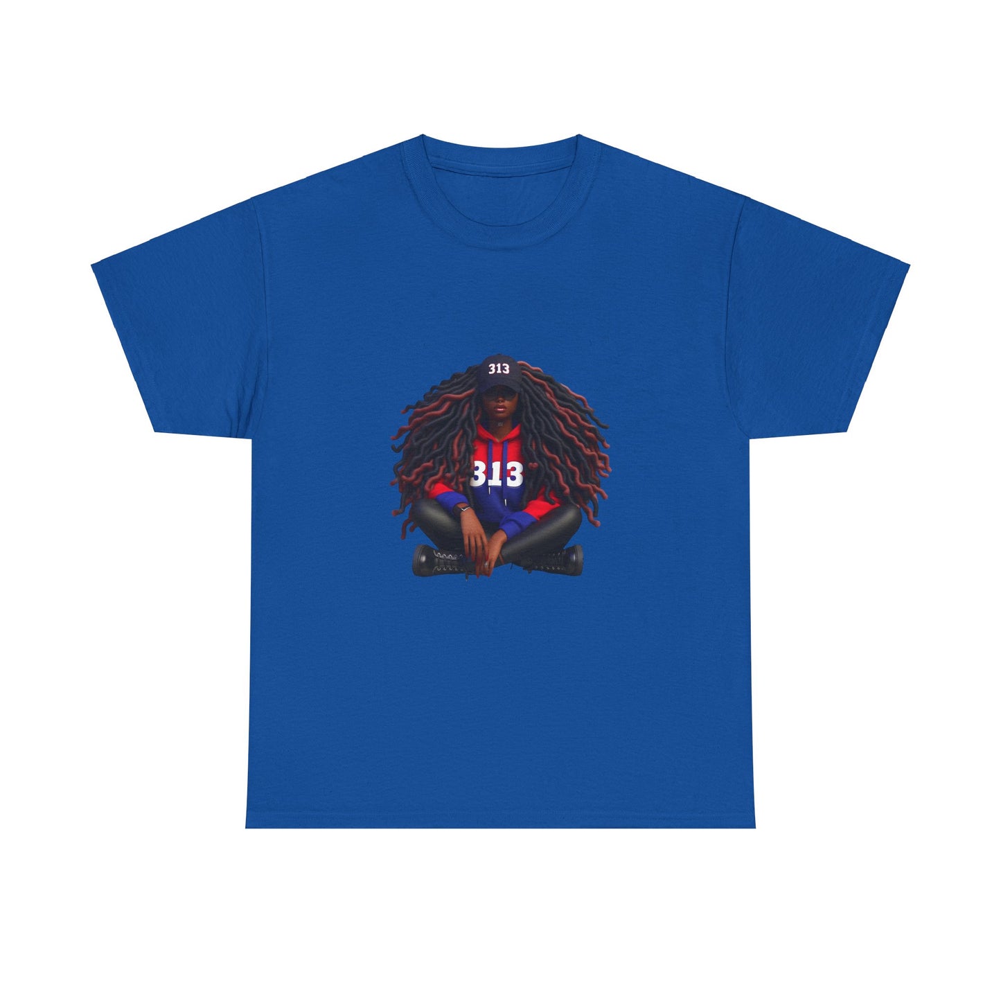 313 Girl Unisex Heavy Cotton Tee