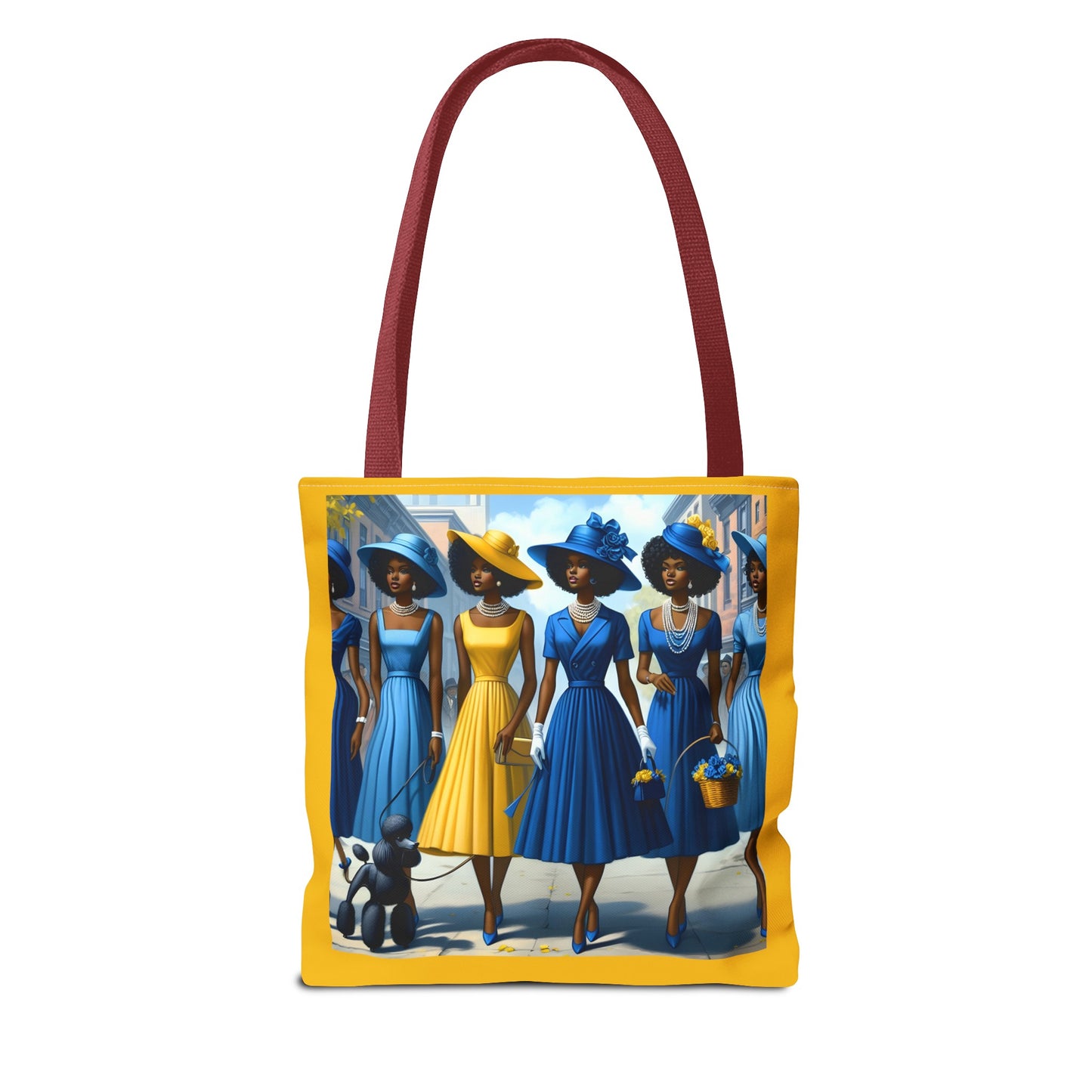 Pretty Poodles Tote Bag (AOP)