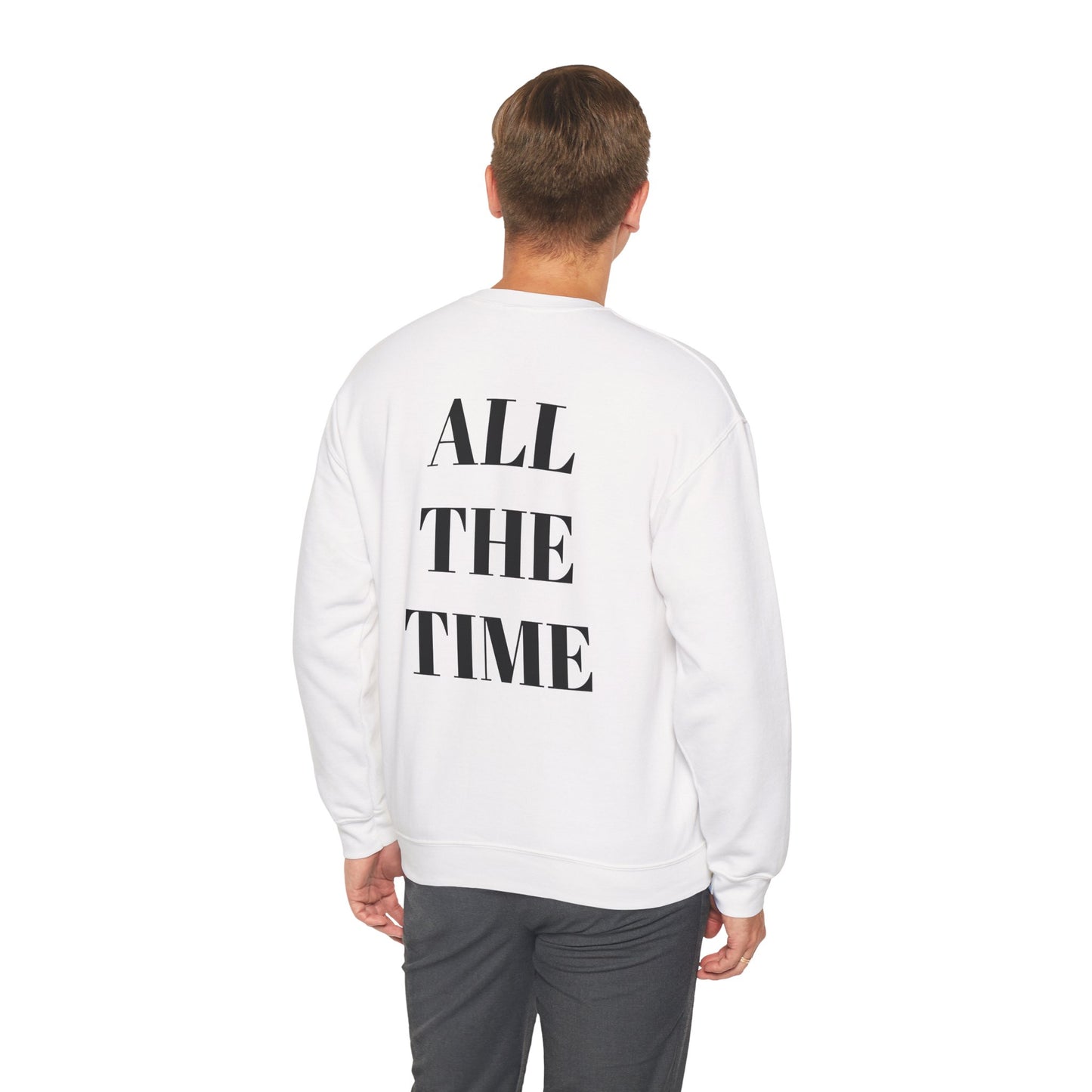 God is Good, All the Time Faith-Inspired Crewneck Sweatshirt
