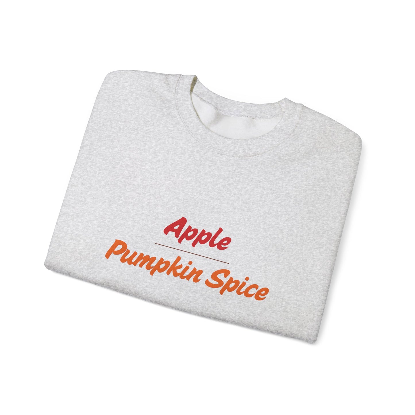 Apple over Pumpkin Spice Unisex Heavy Blend™ Crewneck Sweatshirt