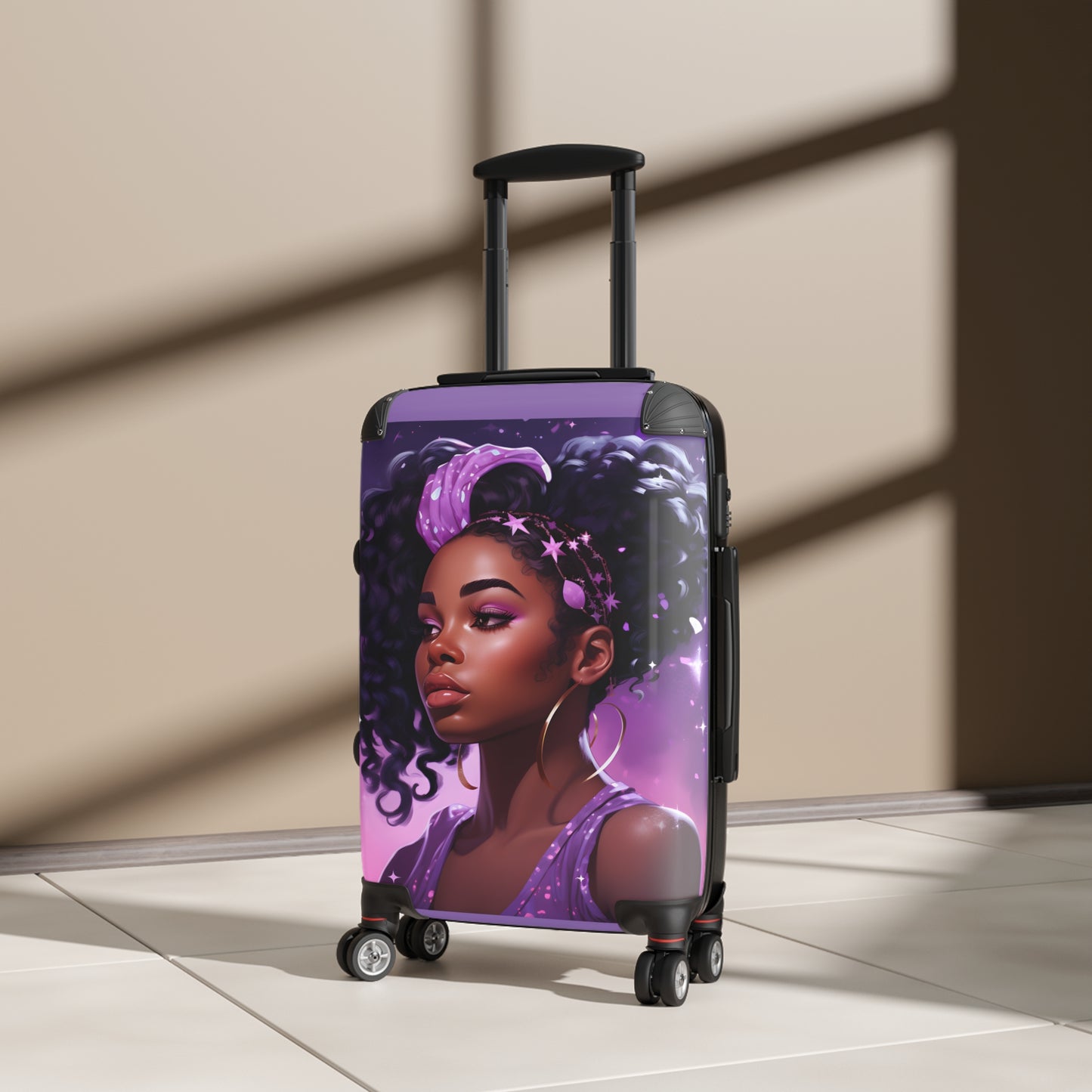 Lavender Lady Suitcase