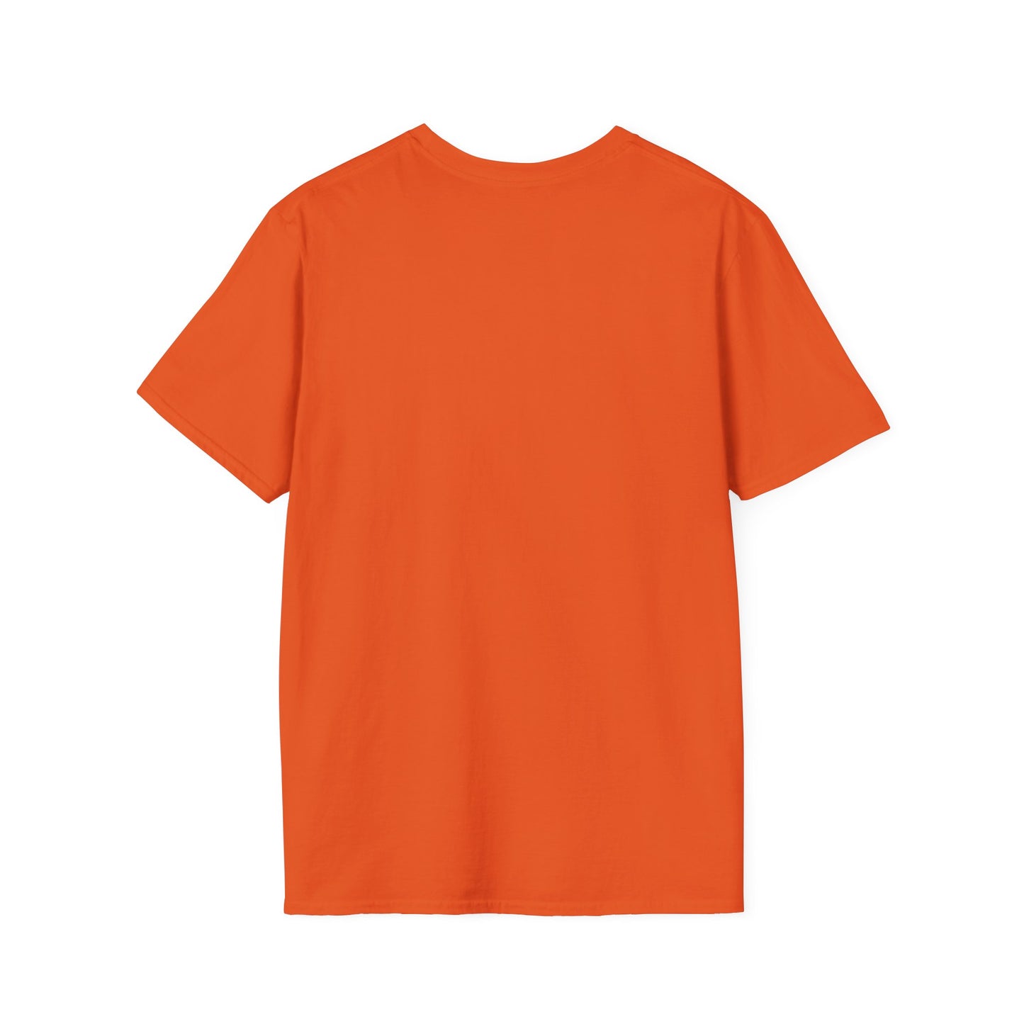 Orange and Navy What Up Doe Unisex Softstyle T-Shirt