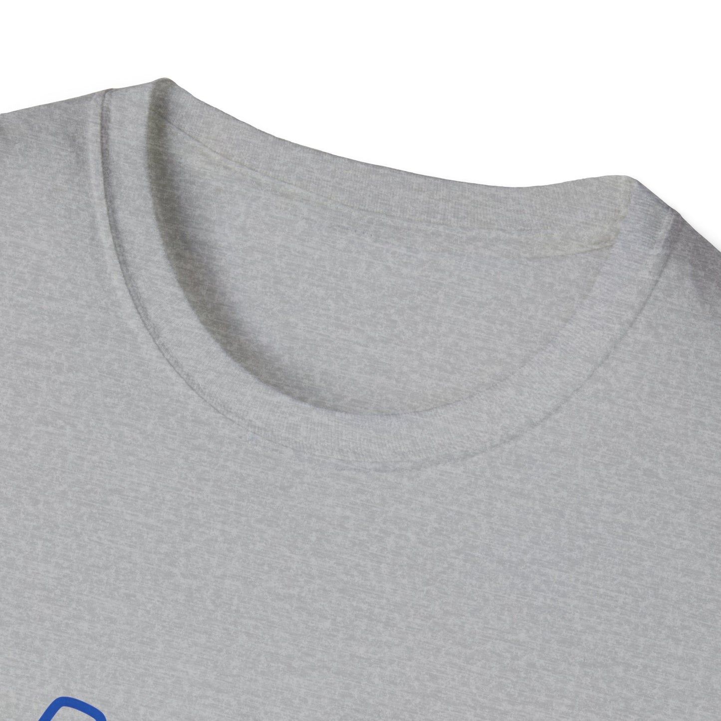 #MADE Blue Outline Unisex Softstyle T-Shirt