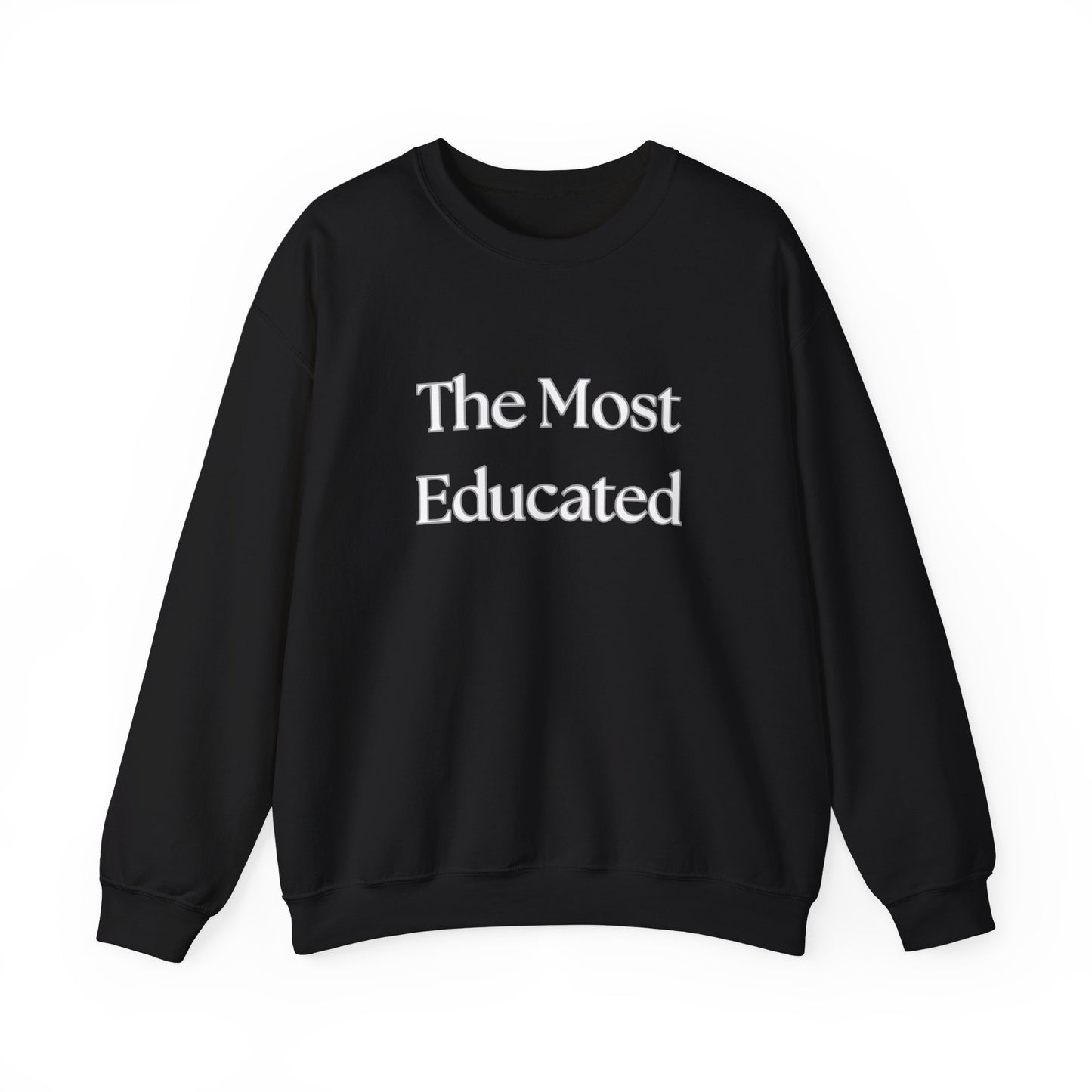 The Most Educated Unisex Heavy Blend™ Crewneck Sweatshirt