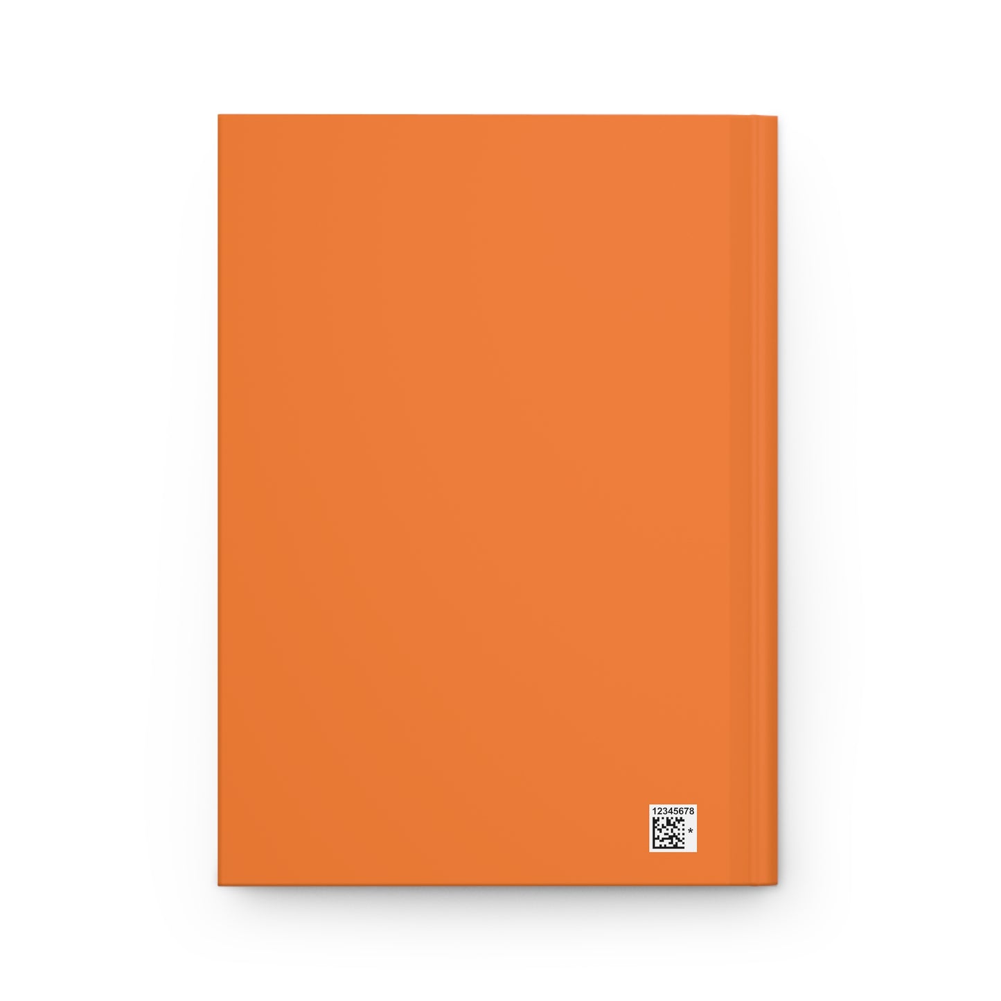Orange Floral BGM Hardcover Journal Matte