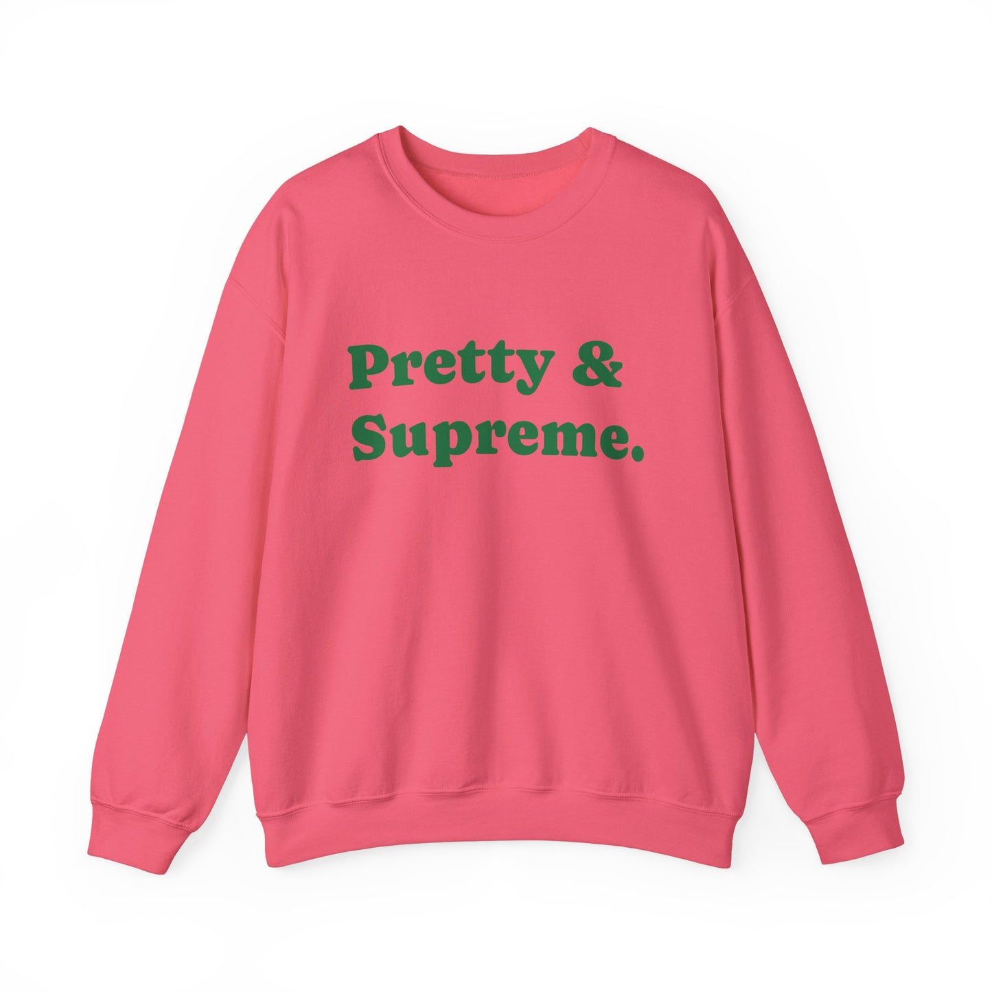 Pretty & Supreme Unisex Crewneck Sweatshirt -Comfort Wear