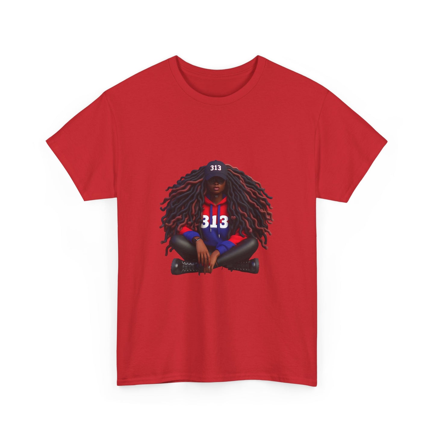 313 Girl Unisex Heavy Cotton Tee