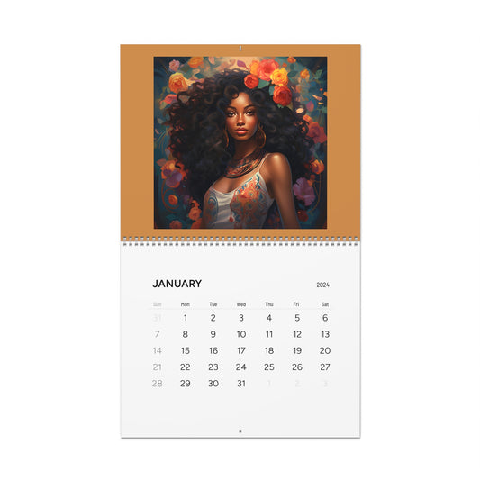 Black is Beautiful Wall Calendars (2024)