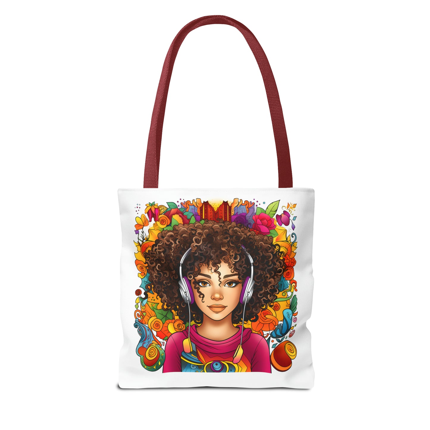 BGM Headphones Tote Bag (AOP)