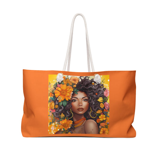 Orange BGM Weekender Bag