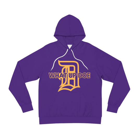 Gold What Up Doe Fashion Hoodie (AOP)