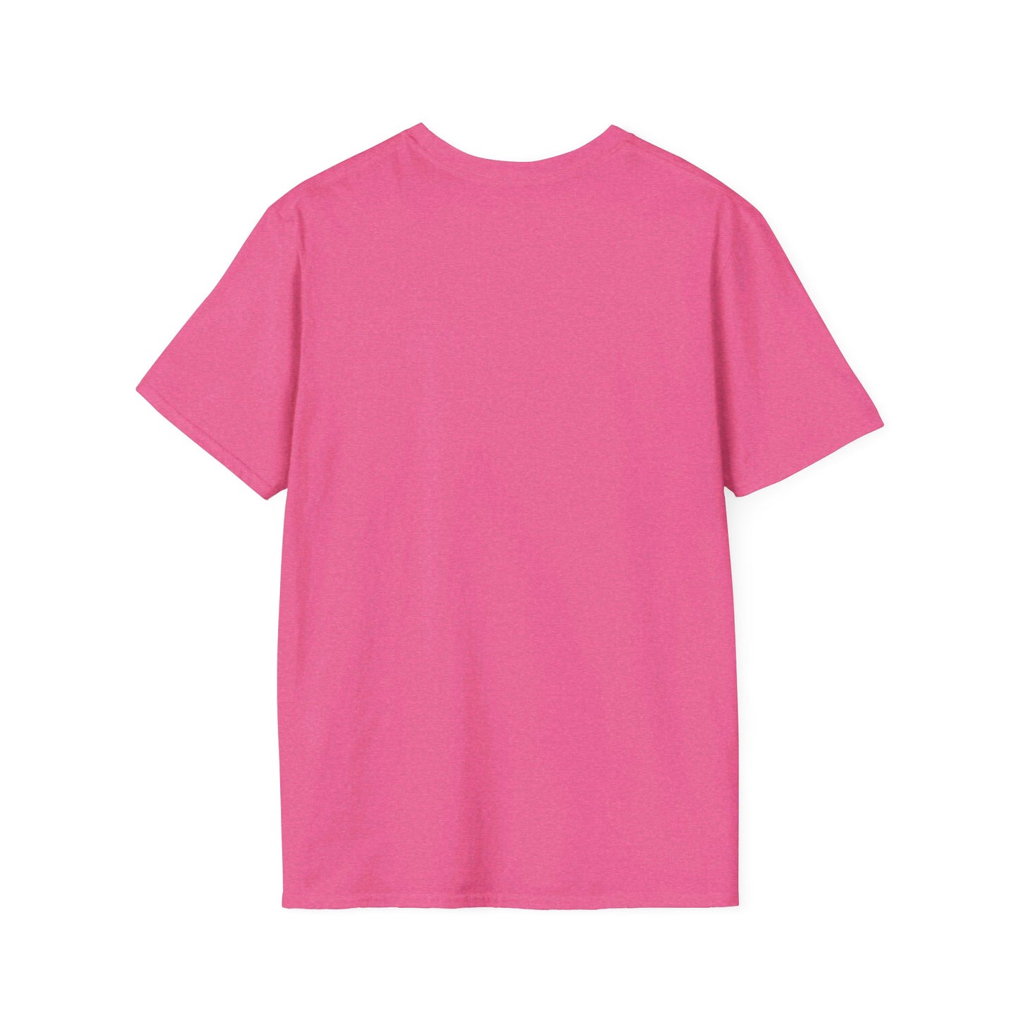 D.E.I Unisex Softstyle T-Shirt with Black Text