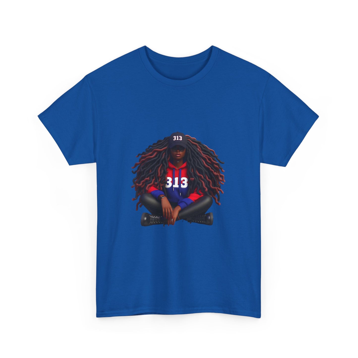 313 Girl Unisex Heavy Cotton Tee