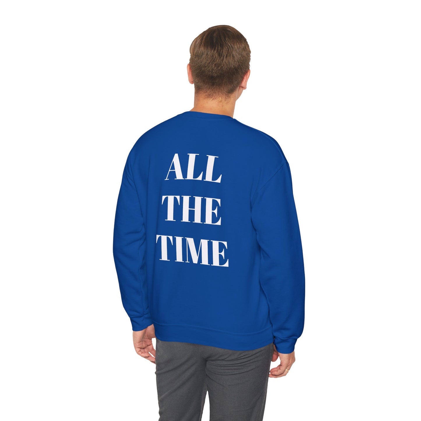 God is Good, All the Time Faith-Inspired Crewneck Sweatshirt